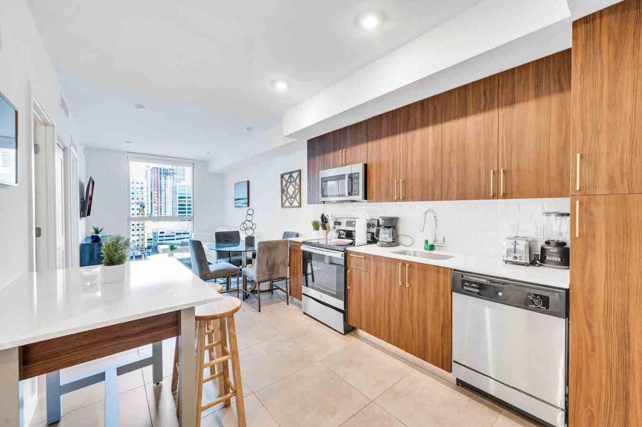 Stylish Unit In Downtown Miami With Free Parking Apartment Luaran gambar